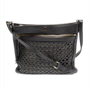 Kate Spade Perri Lane laser cut leather crossbody